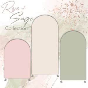 Arch Rose & Sage