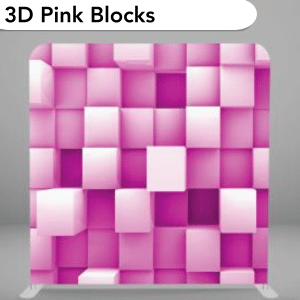 3D Pink Blocks