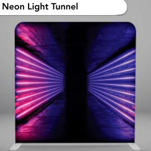Neon Light Tunnel