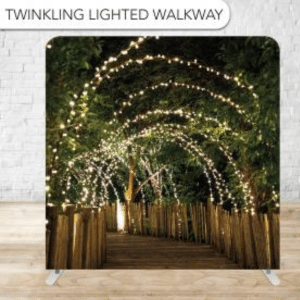 Twinkling Lighted Walkway
