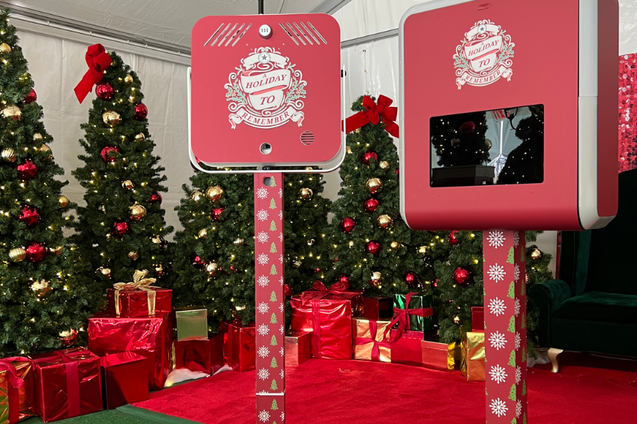 Branded Holiday Party Ideas Photo Booth